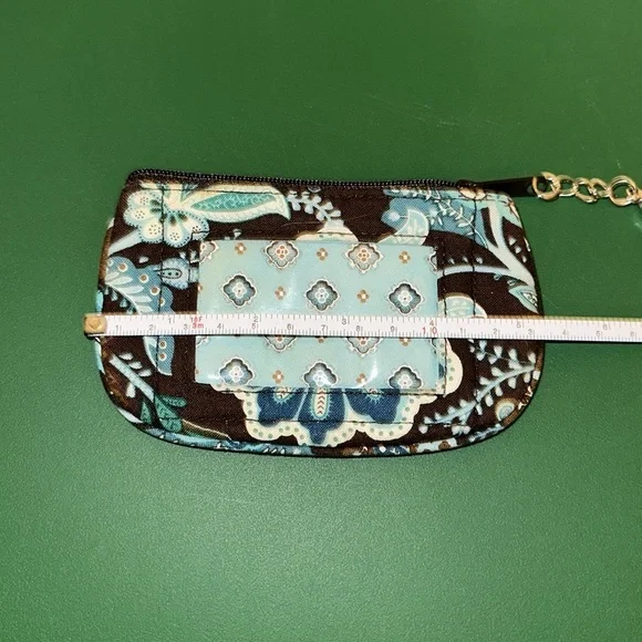 Vera Bradley RETIRED Pattern - Java Blue ID and change purse - Picture 5 of 6